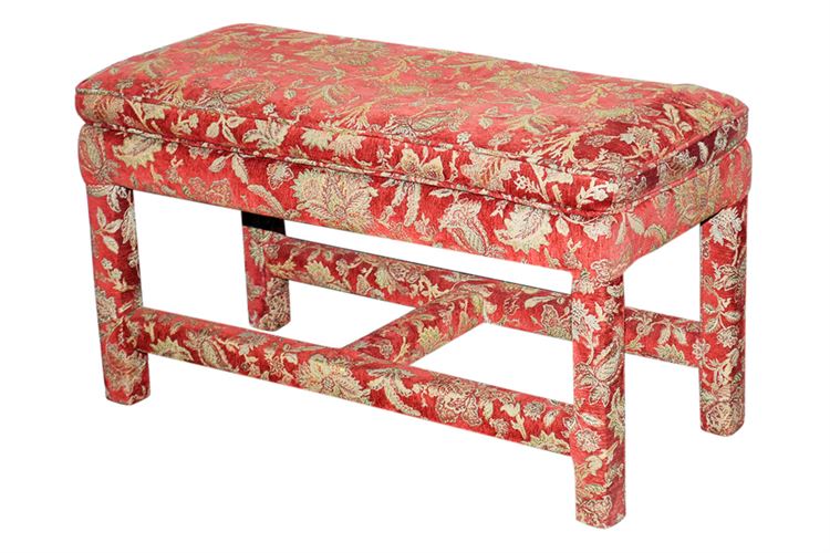 Upholstered Parson Style Bench