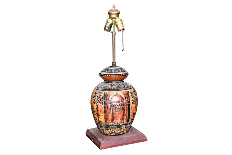 Unusual Ceramic Lamp