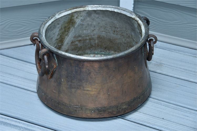 Vintage Metal Cauldron