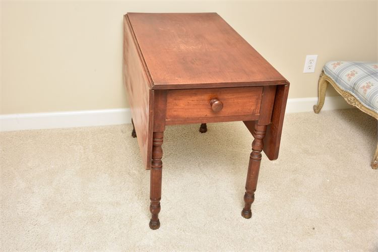 One Drawer Pembroke Table