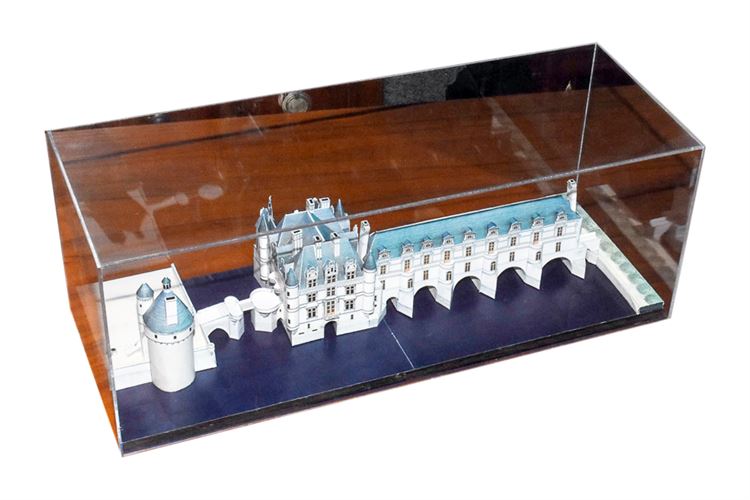 Architectural Model of CHENONCEAU