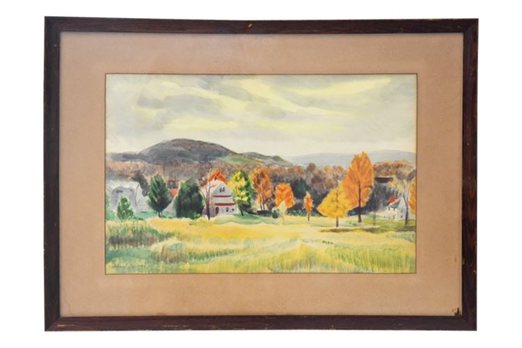 20th American School, Autumn Landscape