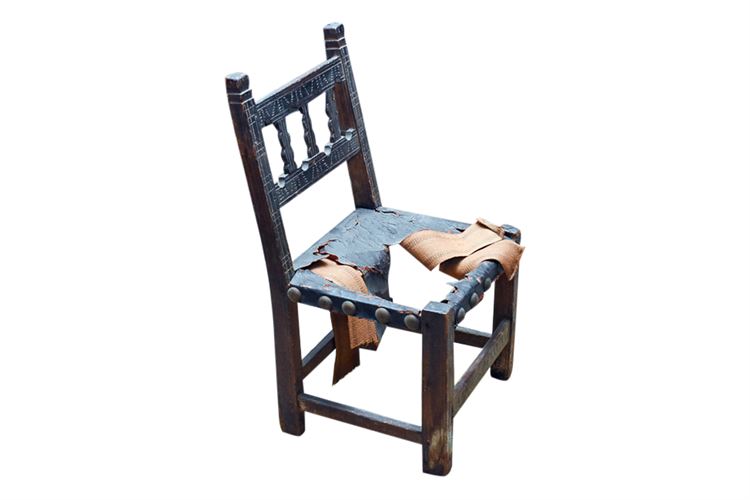 Tudor Revival Side Chair