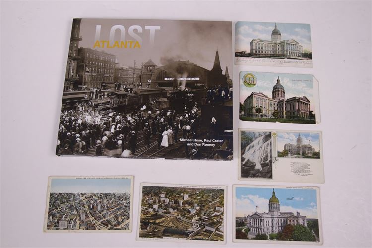 Lost Atlanta 1907-34 by Michael Rose with Atlanta Post Cards