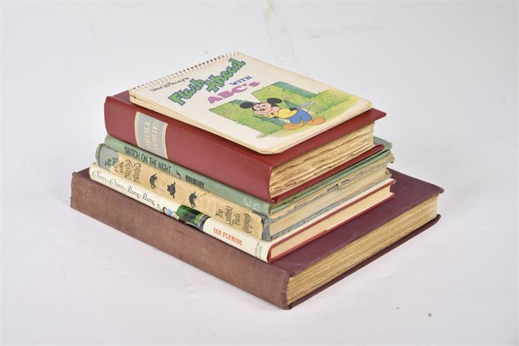 Group of Six Vintage Children's Book