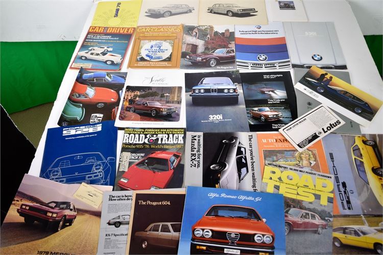 Lot of 70's Automotive Ephemera & Booklets