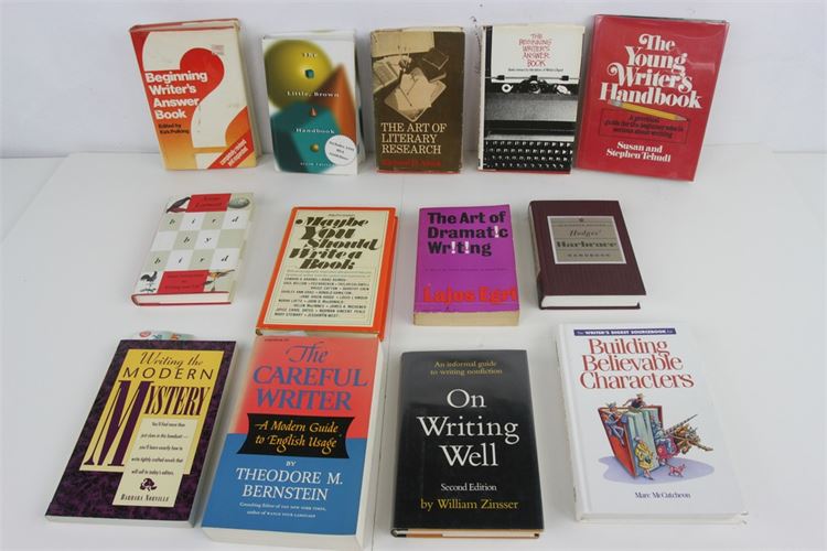 Group of Books on Writing