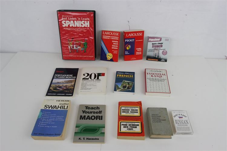 Group Lot of Foreign Language Guides