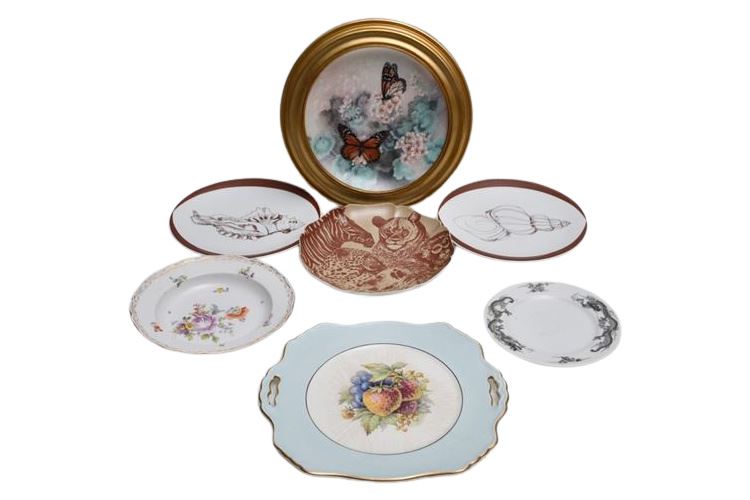 Group of Porcelain Plates, inc TIFFANY