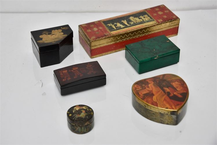 Lot of Decorative Boxes
