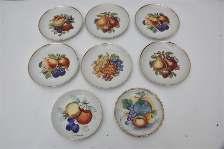 Set Decorative Fruit Plates