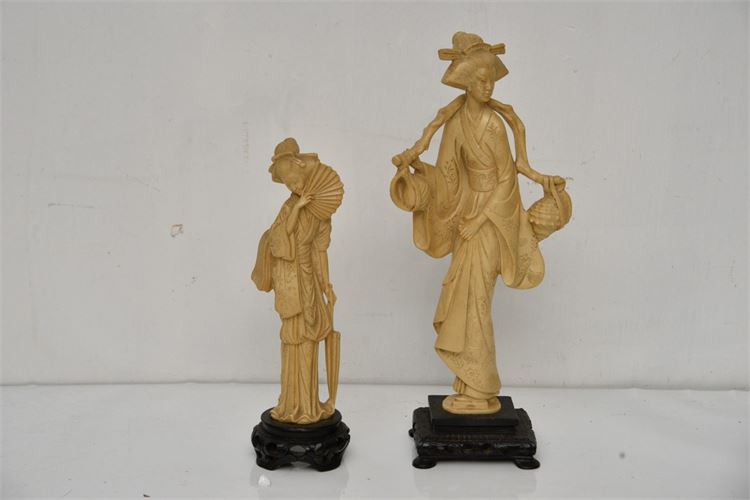 Two (2) Chinese Figures