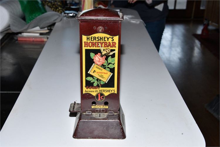 Antique Honey Bar 1 cent Vender