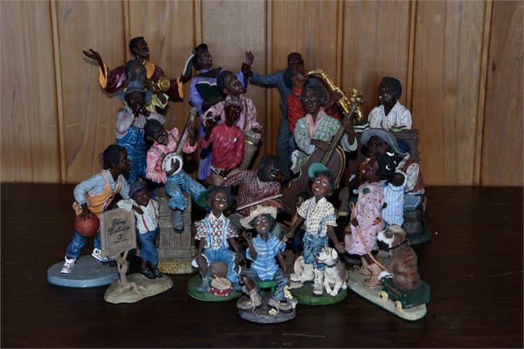 Duncan Royale Ebony Collection Figurines