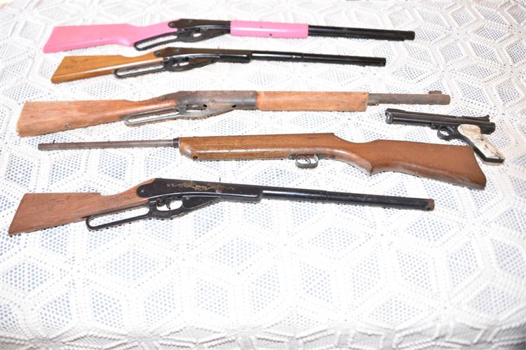 Group Vintage BB Guns