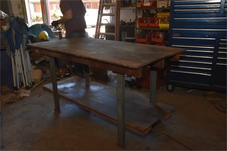 Wood and Metal Work Table