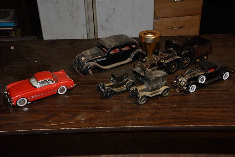 Group Lot Of Vintage Toy Cars