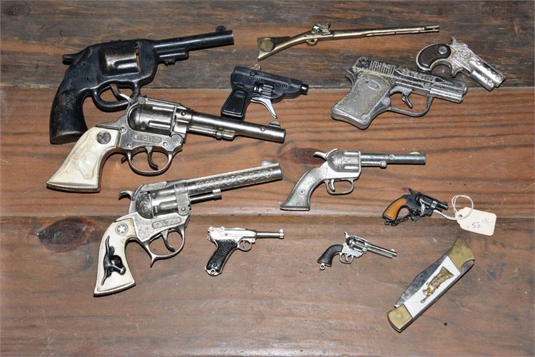 Group Lot Of Vintage Toy Guns