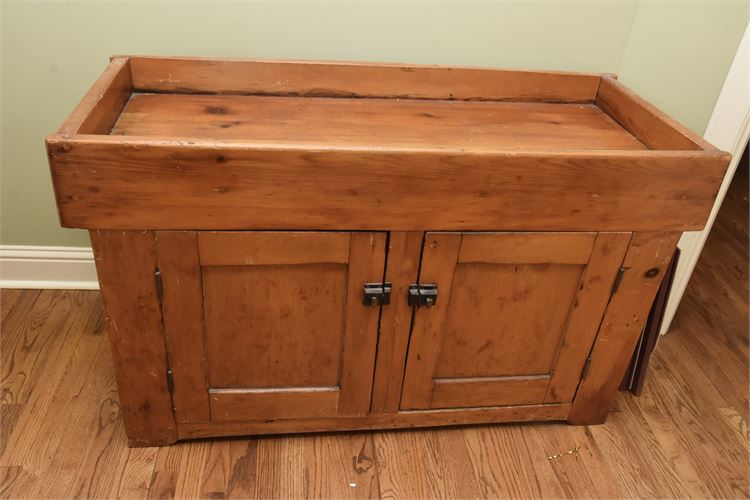Wooden Console Cabinet