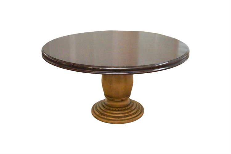 Pedestal Base Circular Dining Table
