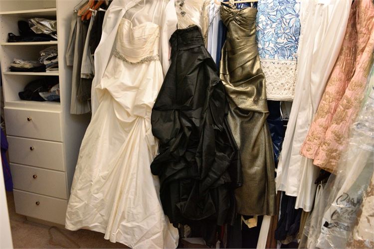 Group Lot Of Gowns