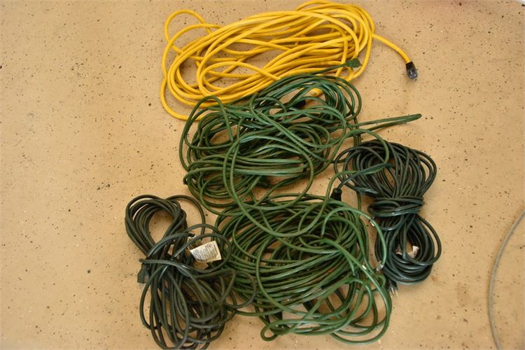 Group Lot Of Extension Cords