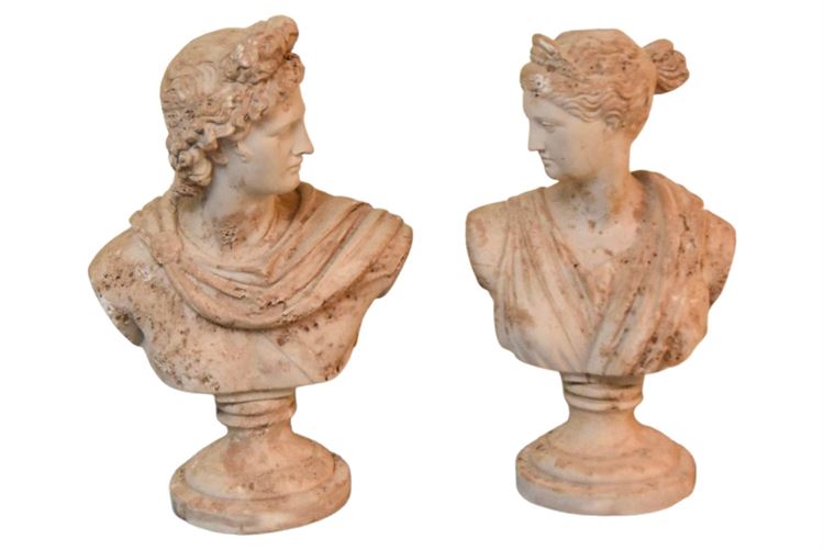 Pair Classical Style Busts