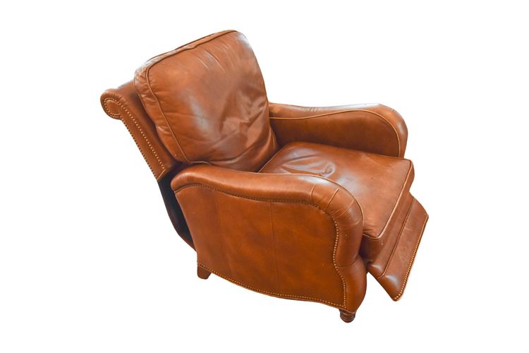 MOTION CRAFT Leather Recliner With Tack Trim