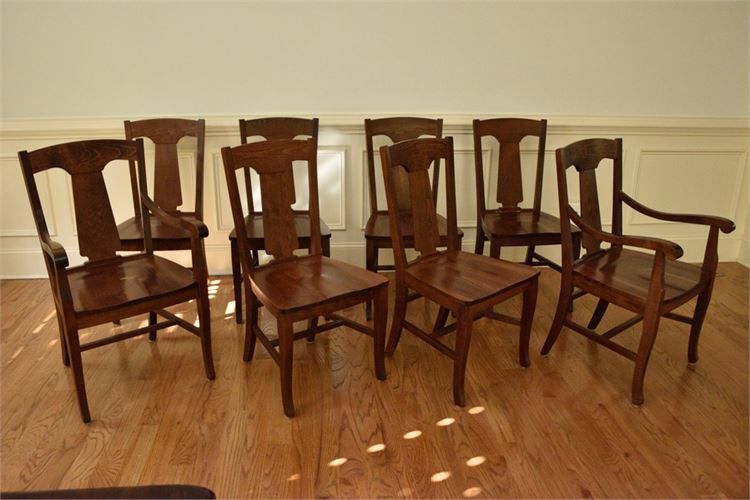 Eight (8) Dining Chairs