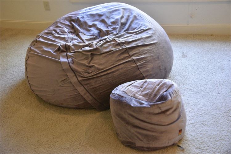 Two (2) Bean Bags By LOVESAC