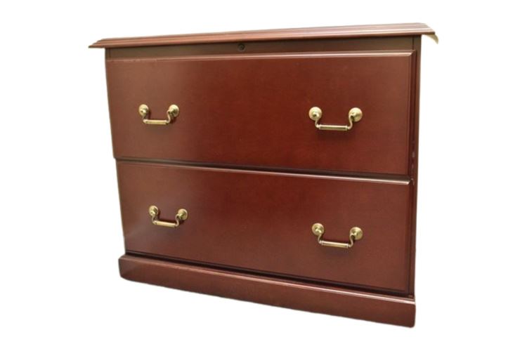 HIGH POINT FURNITURE Wooden Two Drawer File Cabinet
