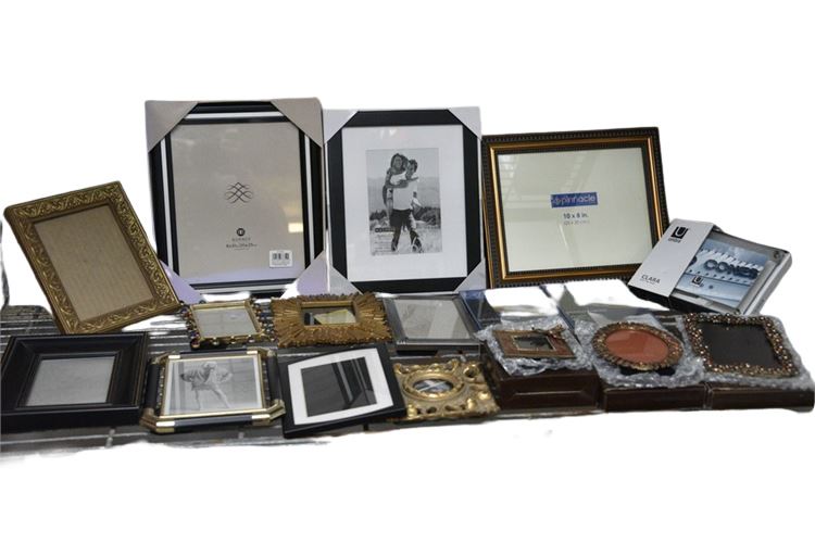 Group Lot Of Picture Frames