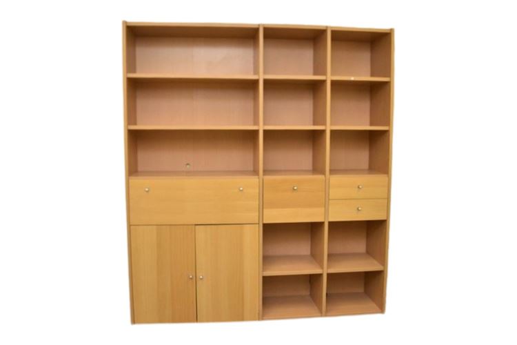 Contemporary Wooden Wall Unit