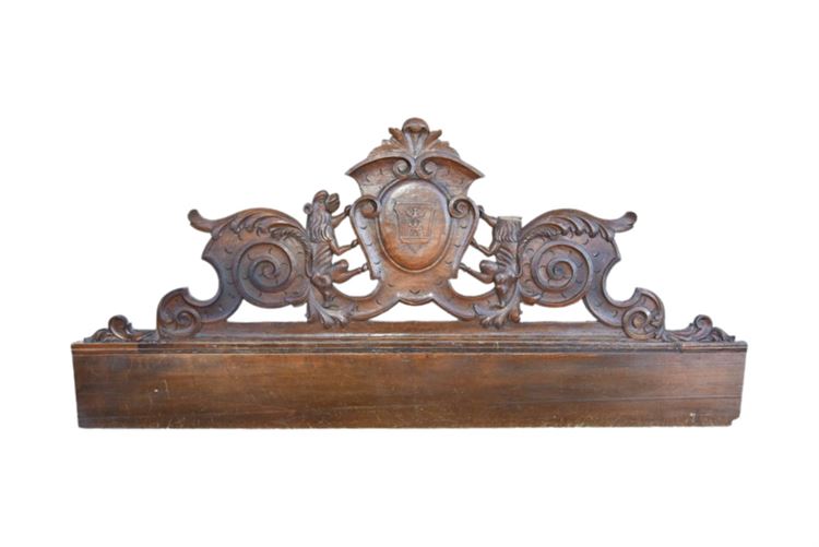 Antique Carved Wooden Ornamental Gallery