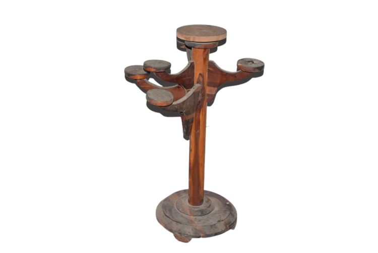 Multi Arm Wooden Stand