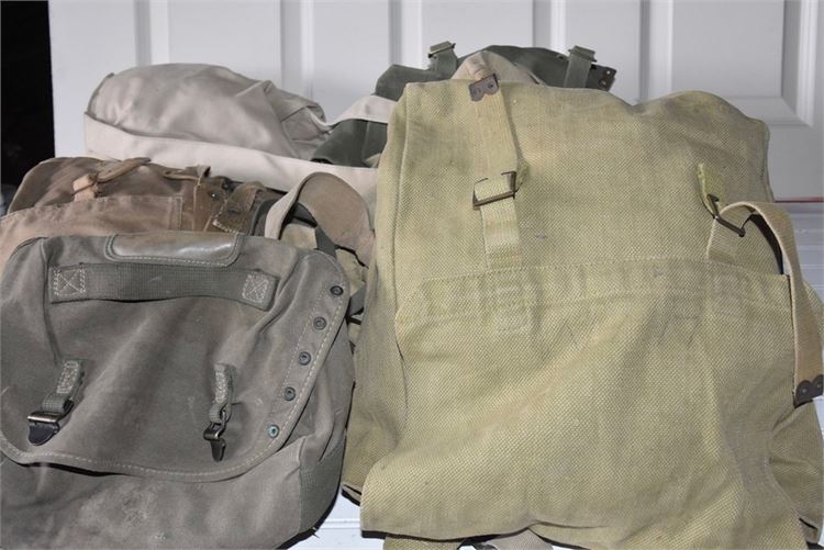 Group, Military  Style Bags