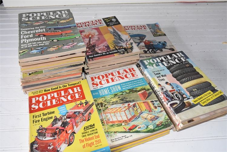 Group, Vintage POPULAR SCIENCE Magazines