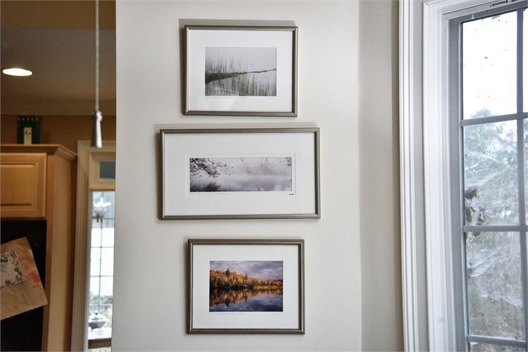 Three Framed Photo Prints