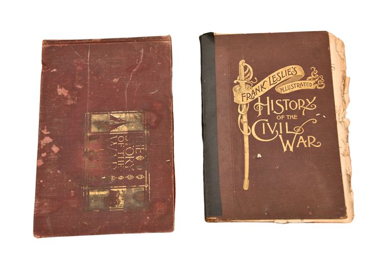 Two (2) Vintage Civil War Books