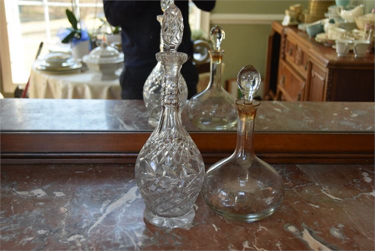 Two (2) Decanters