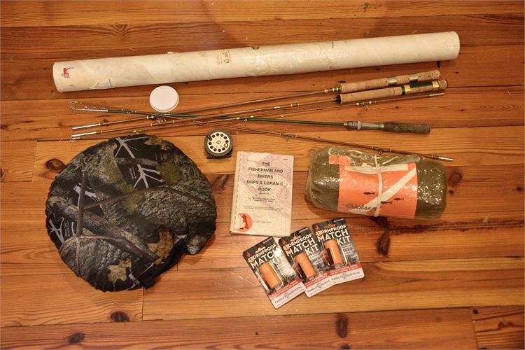 Group, Fishing Rods and Accessories
