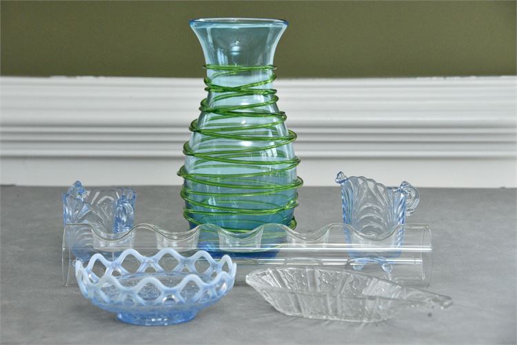 Group, Colored Glass Objects