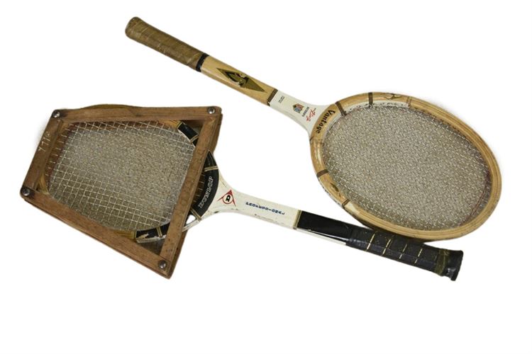 Two (2) Vintage Tennis Rackets