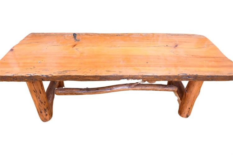 Rustic Wooden CoffeeTable