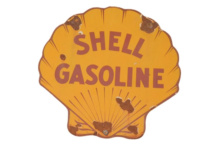 Vintage SHELL Gasoline Sign