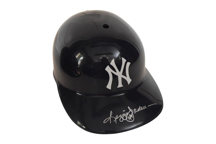 NEW YORK YANKEES Reggie Jackson Autographed Batting Helmet