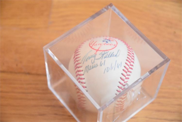 Tracy Stallard Autographed Baseball.