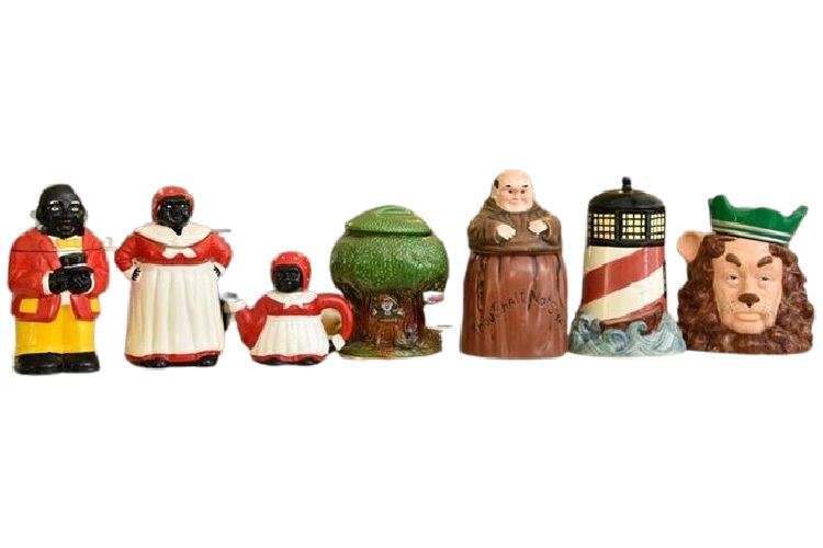 Collection Of Rare and Vintage Figural Cookie  Jars