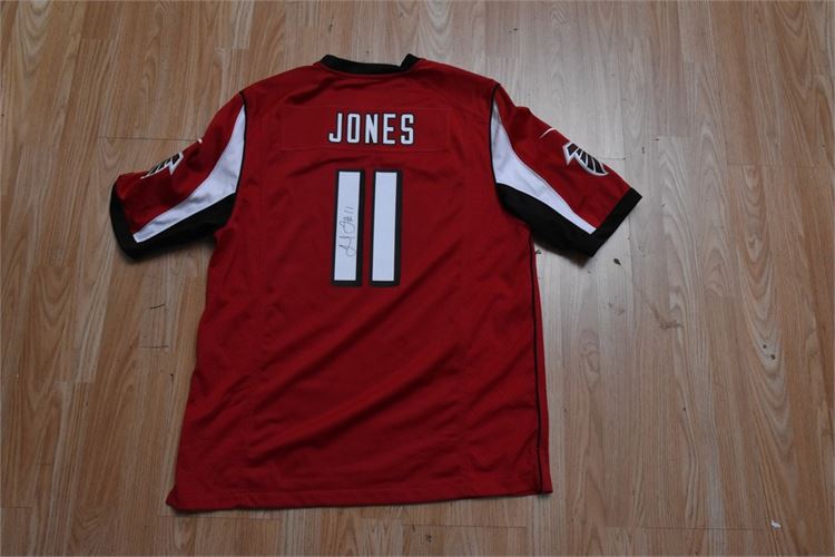 Julio Jones signed jersey.