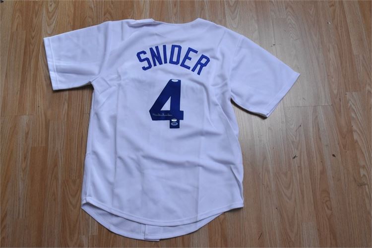 Duke Snider signed jersey. PSA/DNA/JSA cert